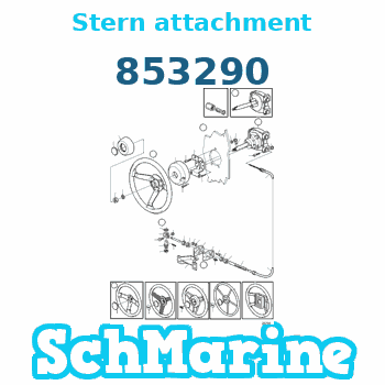 853290 Stern attachment Volvo Penta 