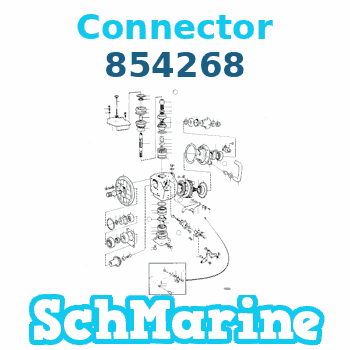 854268 Connector Volvo Penta 