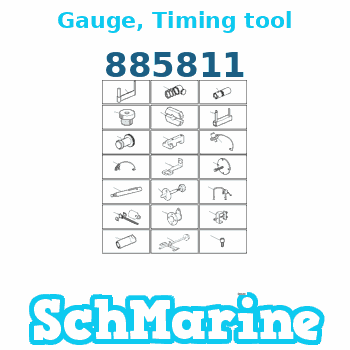 885811 Gauge, Timing tool Volvo Penta 