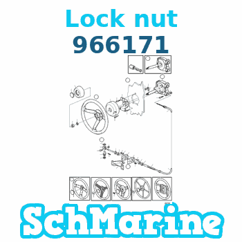 966171 Lock nut Volvo Penta 