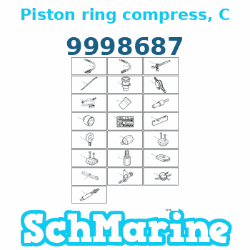9998687 Piston ring compress, Compressor Volvo Penta 