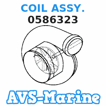 0586323 COIL ASSY. EVINRUDE 