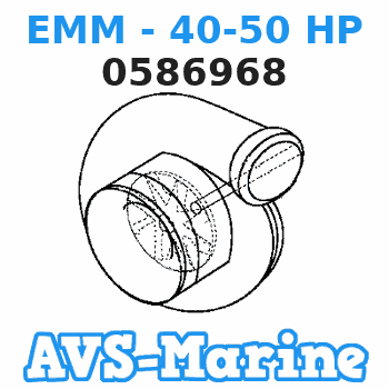0586968 EMM - 40-50 HP EVINRUDE 