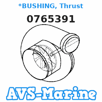 0765391 *BUSHING, Thrust EVINRUDE 