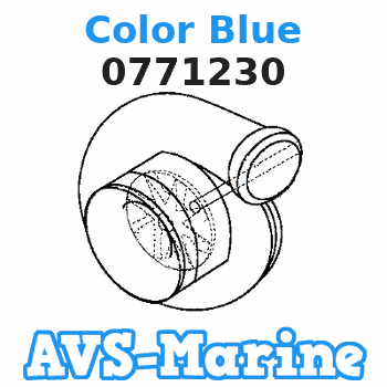 0771230 Color Blue EVINRUDE 
