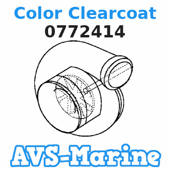 0772414 Color Clearcoat EVINRUDE 