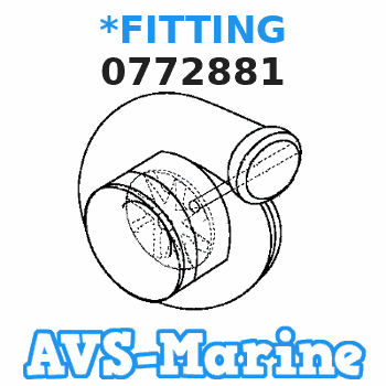 0772881 *FITTING EVINRUDE 