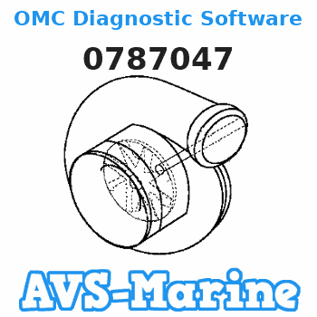 0787047 OMC Diagnostic Software Kit EVINRUDE 