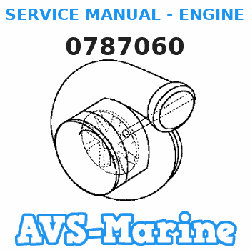 0787060 SERVICE MANUAL - ENGINE EVINRUDE 