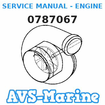 0787067 SERVICE MANUAL - ENGINE EVINRUDE 