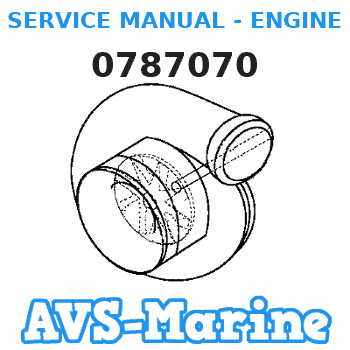 0787070 SERVICE MANUAL - ENGINE EVINRUDE 