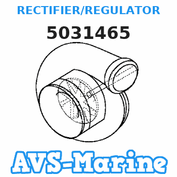 5031465 RECTIFIER/REGULATOR EVINRUDE 