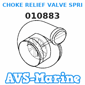 010883 CHOKE RELIEF VALVE SPRING Force 