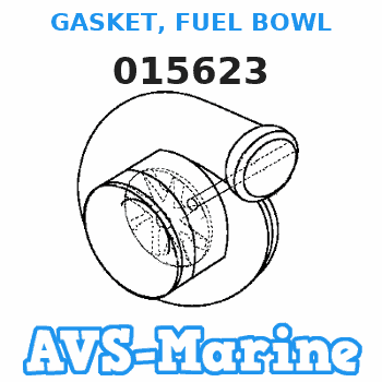 015623 GASKET, FUEL BOWL Force 
