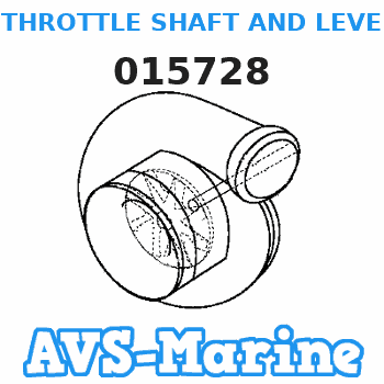 015728 THROTTLE SHAFT AND LEVER Force 