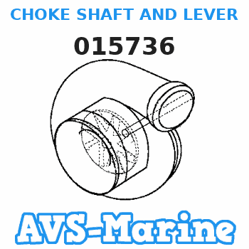 015736 CHOKE SHAFT AND LEVER Force 