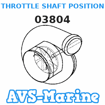 03804 THROTTLE SHAFT POSITION RETAINING SCREW WASHER Force 