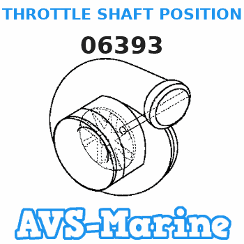 06393 THROTTLE SHAFT POSITION RETAINING SCREW Force 