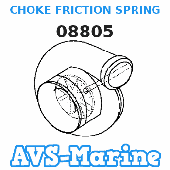 08805 CHOKE FRICTION SPRING Force 