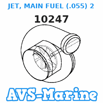10247 JET, MAIN FUEL (.055) 2500 - 5000 FT. Force 