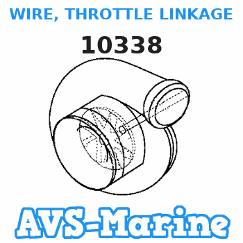 10338 WIRE, THROTTLE LINKAGE Force 