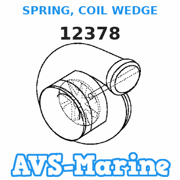 12378 SPRING, COIL WEDGE Force 