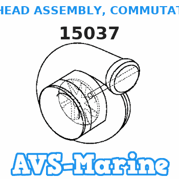 15037 HEAD ASSEMBLY, COMMUTATOR END Force 