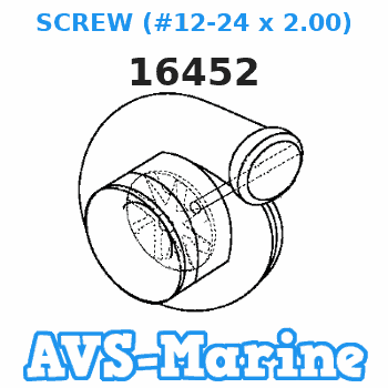 16452 SCREW (#12-24 x 2.00) Force 
