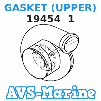 19454 1 GASKET (UPPER) Force 