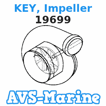 19699 KEY, Impeller Force 