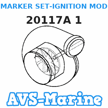 20117A 1 MARKER SET-IGNITION MODULE CABLE Force 