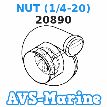 20890 NUT (1/4-20) Force 