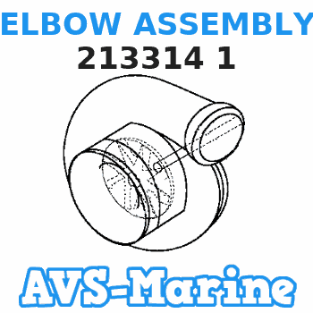 213314 1 ELBOW ASSEMBLY Force 