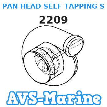 2209 PAN HEAD SELF TAPPING SCREW 10 - 16 Force 