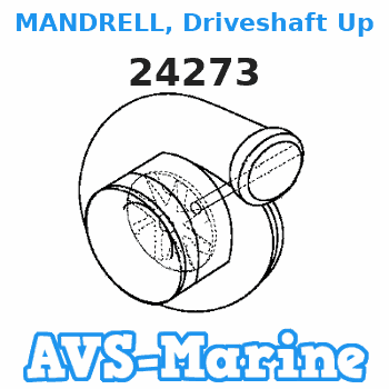 24273 MANDRELL, Driveshaft Upper Bearing Force 