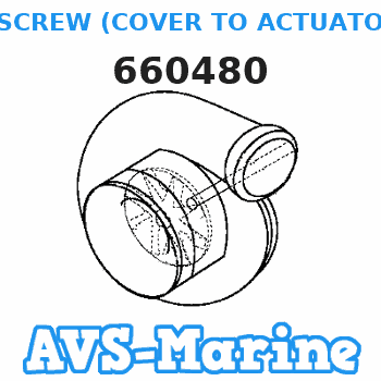660480 SCREW (COVER TO ACTUATOR) Force 