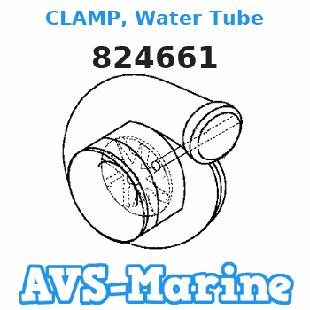 824661 CLAMP, Water Tube Force 
