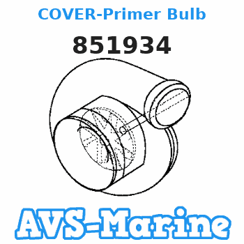 851934 COVER-Primer Bulb Force 