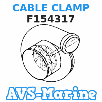 F154317 CABLE CLAMP Force 