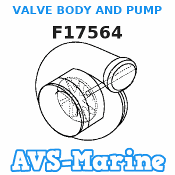 F17564 VALVE BODY AND PUMP Force 