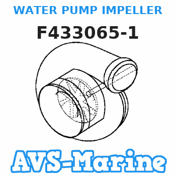 F433065-1 WATER PUMP IMPELLER Force 