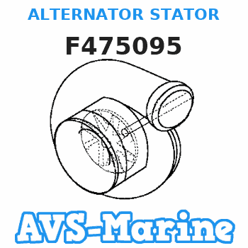 F475095 ALTERNATOR STATOR Force 