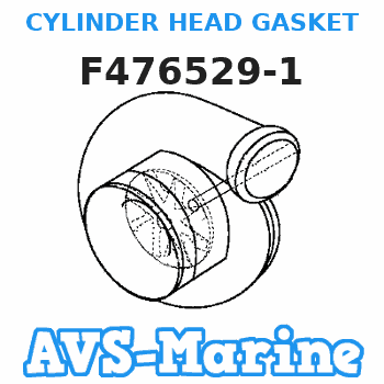F476529-1 CYLINDER HEAD GASKET Force 