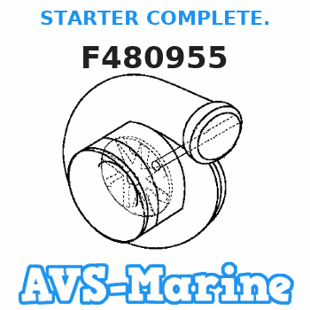 F480955 STARTER COMPLETE. Force 