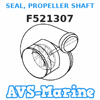 F521307 SEAL, PROPELLER SHAFT Force 