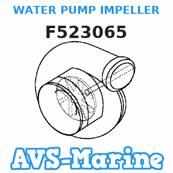 F523065 WATER PUMP IMPELLER Force 