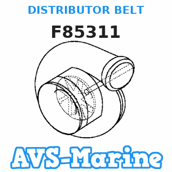 F85311 DISTRIBUTOR BELT Force 