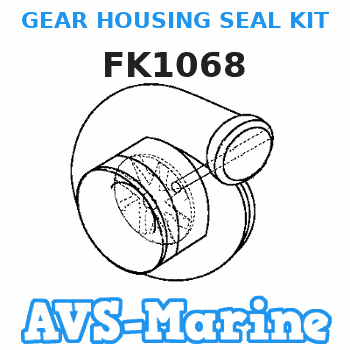 FK1068 GEAR HOUSING SEAL KIT Force 