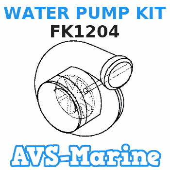 FK1204 WATER PUMP KIT Force 