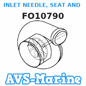 FO10790 INLET NEEDLE, SEAT AND GASKET Force 